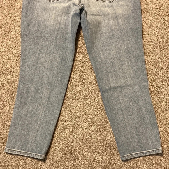 Talbots Modern Ankle Jean Navy and White Side Ribbon Trim 2P - Picture 14 of 16